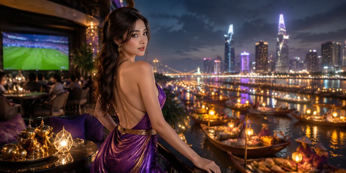 Cảnh quang casino cá cược tại biển Hồ Chí Minh